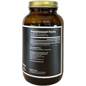 Lamb Liver Regeneratively Raised in New Zealand (180 Capsules) - Suppviv