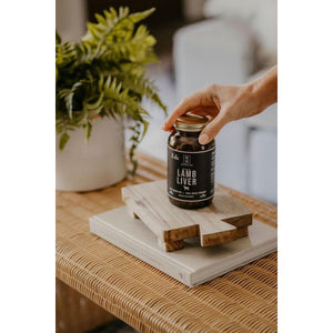 Lamb Liver Regeneratively Raised in New Zealand (180 Capsules) - Suppviv