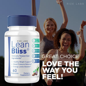 Lean Bliss Weight Loss Pills & Fat Burning Formula (60 Capsules) - Suppviv