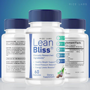 Lean Bliss Weight Loss Pills & Fat Burning Formula (60 Capsules) - Suppviv
