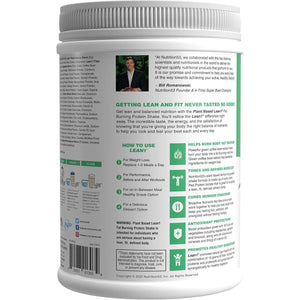 Lean1 Plant - Based Meal Replacement Protein Powder, Chocolate Flavor, 15 - Serving Tub - Suppviv