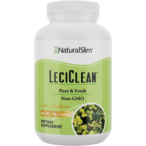 Leciclean Pure Soy Lecithin Granules with Choline - 1 Pound - Suppviv