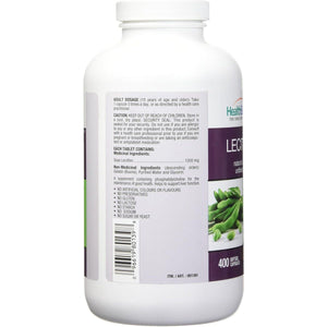Lecithin 1200Mg 400 Softgels - Suppviv