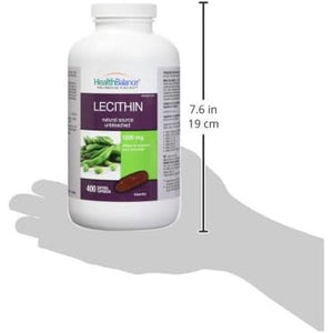Lecithin 1200Mg 400 Softgels - Suppviv