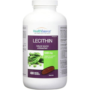 Lecithin 1200Mg 400 Softgels - Suppviv