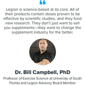 Legion Lunar Natural Sleep Aid Chewable Tablets with Melatonin, L - Glycine, 30 Serving - Suppviv