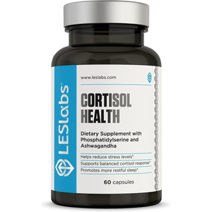 LES Labs Cortisol Health – Stress Relief, 60 Capsules - Suppviv