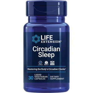 Life Extension Circadian Sleep - Nobiletin Citrus Extract 1.5 Mg Melatonin 30 Capsules - Suppviv