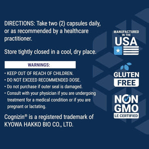 Life Extension Citicoline (Cdp-Choline) - Citicoline Supplement for Brain & Cognitive Health 60 Capsules.