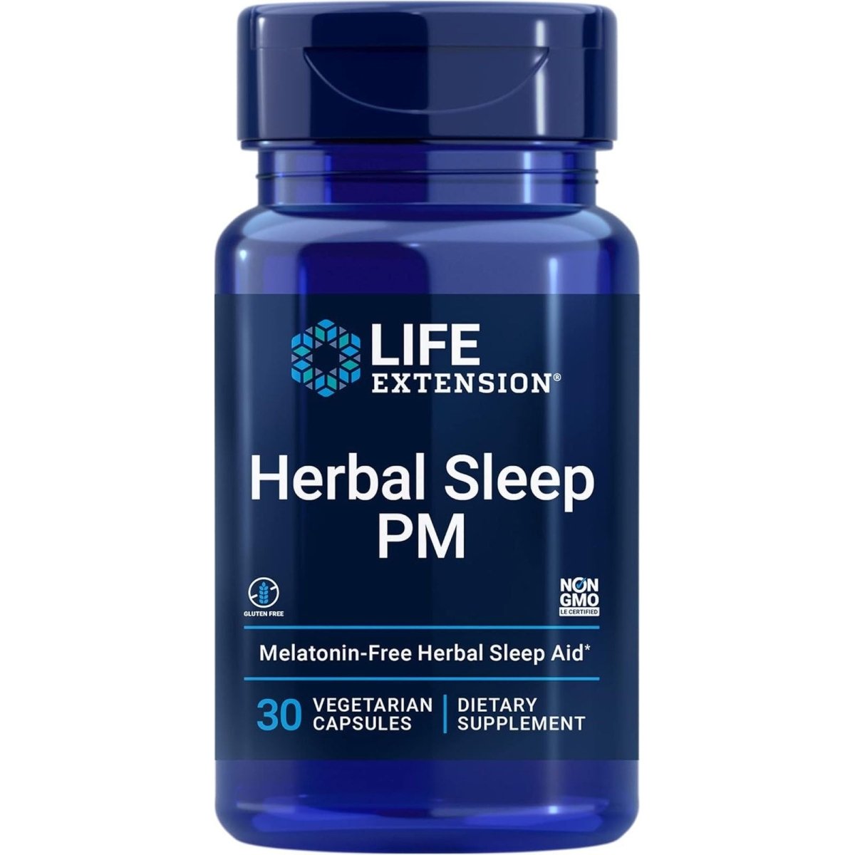 Life Extension Herbal Sleep PM – Natural Sleep Supplement without Melatonin 30 Capsules - Suppviv