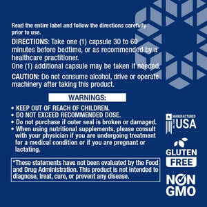 Life Extension Herbal Sleep PM – Natural Sleep Supplement without Melatonin 30 Capsules - Suppviv