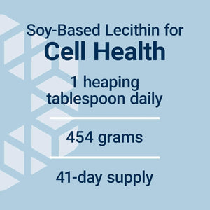 Life Extension Lecithin, Promotes Healthy Cell Structure and Function in the Brain, 454 Grams - Suppviv
