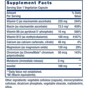 Life Extension Quiet Sleep Melatonin 5 Mg Powerful Sleep Support 60 Capsules - Suppviv