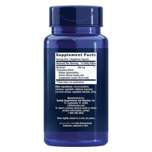 Life Extension Waistline Control™, S. Indicus, Mangosteen, Meratrim® 60 Capsules - Suppviv