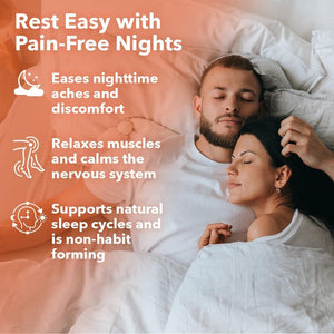 Lifeseasons Relieve - R PM - Eases Nighttime Aches & Discomfort - Relaxes Muscles 46 Capsules - Suppviv