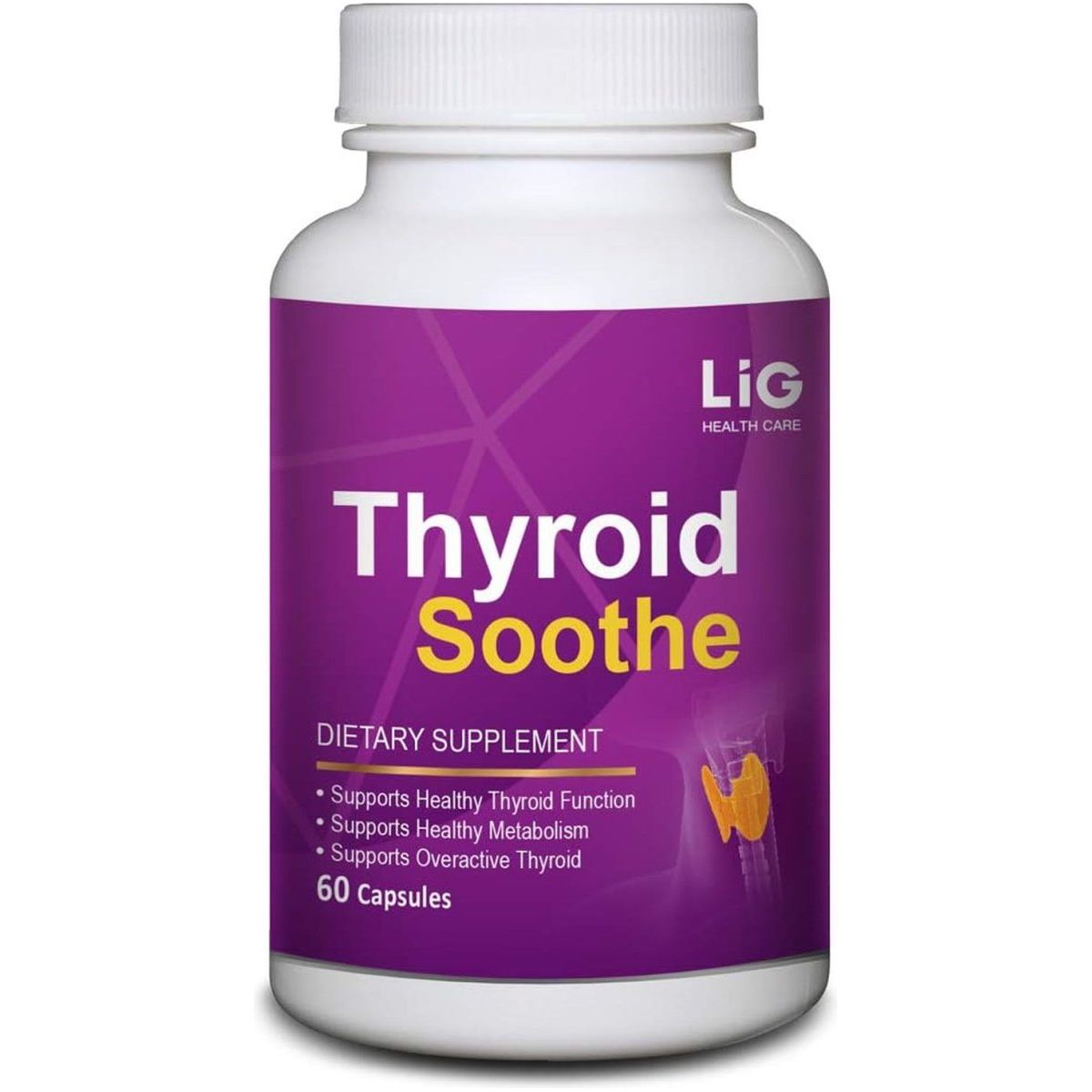 LIG Thyroid Soothe - Natural Herbal Supplement for Maintain Thyroid Function 1 PACK - Suppviv