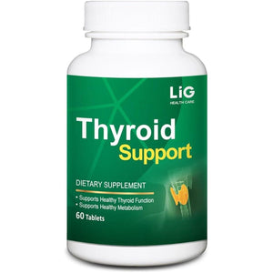 LIG Thyroid Support - Natural Supplement for Goiter & Balance Hormone Levels 1 PACK - Suppviv