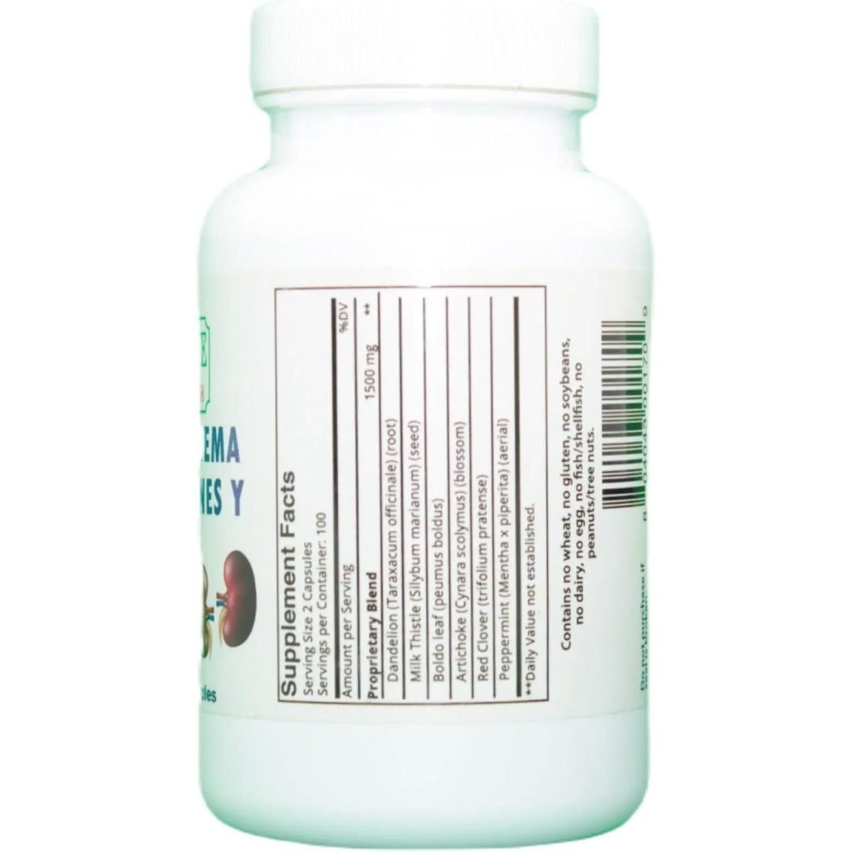 Limpieza Suprema Higado Riñon & Vesicula, Healthy Liver, 100 Veg Capsules - Suppviv