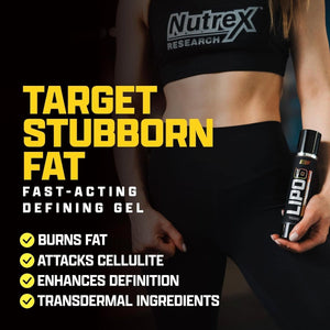 Lipo 6 Defining Gel - Fast Acting Cream for Men & Women | Anti Cellulite | Targets Stubborn Areas - 4 Oz - Suppviv