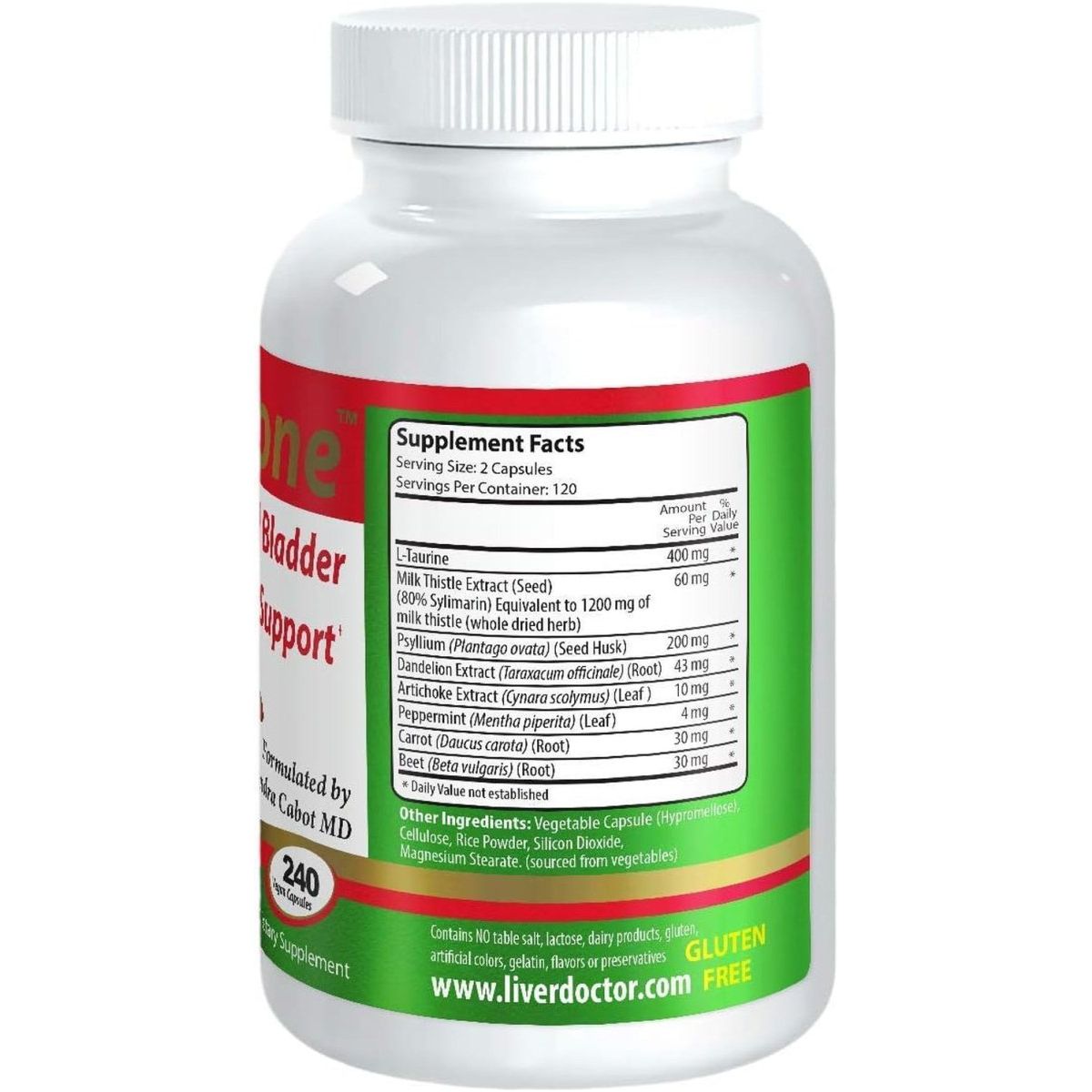 Liver and Gallbladder Cleanse – Dr. Formulated Liver Cleanse and Detox Pills (240 Capsules) - Suppviv