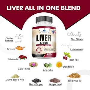 Liver Cleanse & Detox, Liver Milk Thistle , Artichoke 1 PACK.