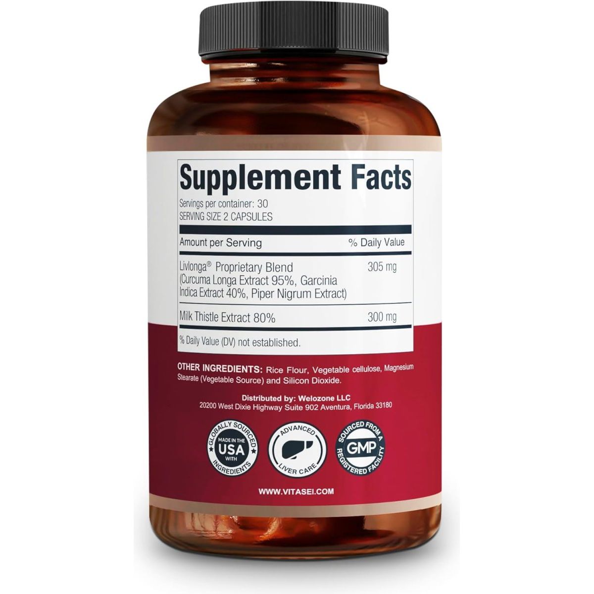 Liver Cleanse Detox & Repair, Liver Complex W/Milk Thistle Extract 60 Capsules - Suppviv