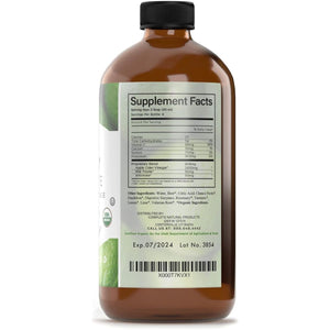 Liver Complete 8Oz Organic Liquid Concentrate - Liver Cleanse & Digestive Bitters Vinegar Supplement - Suppviv