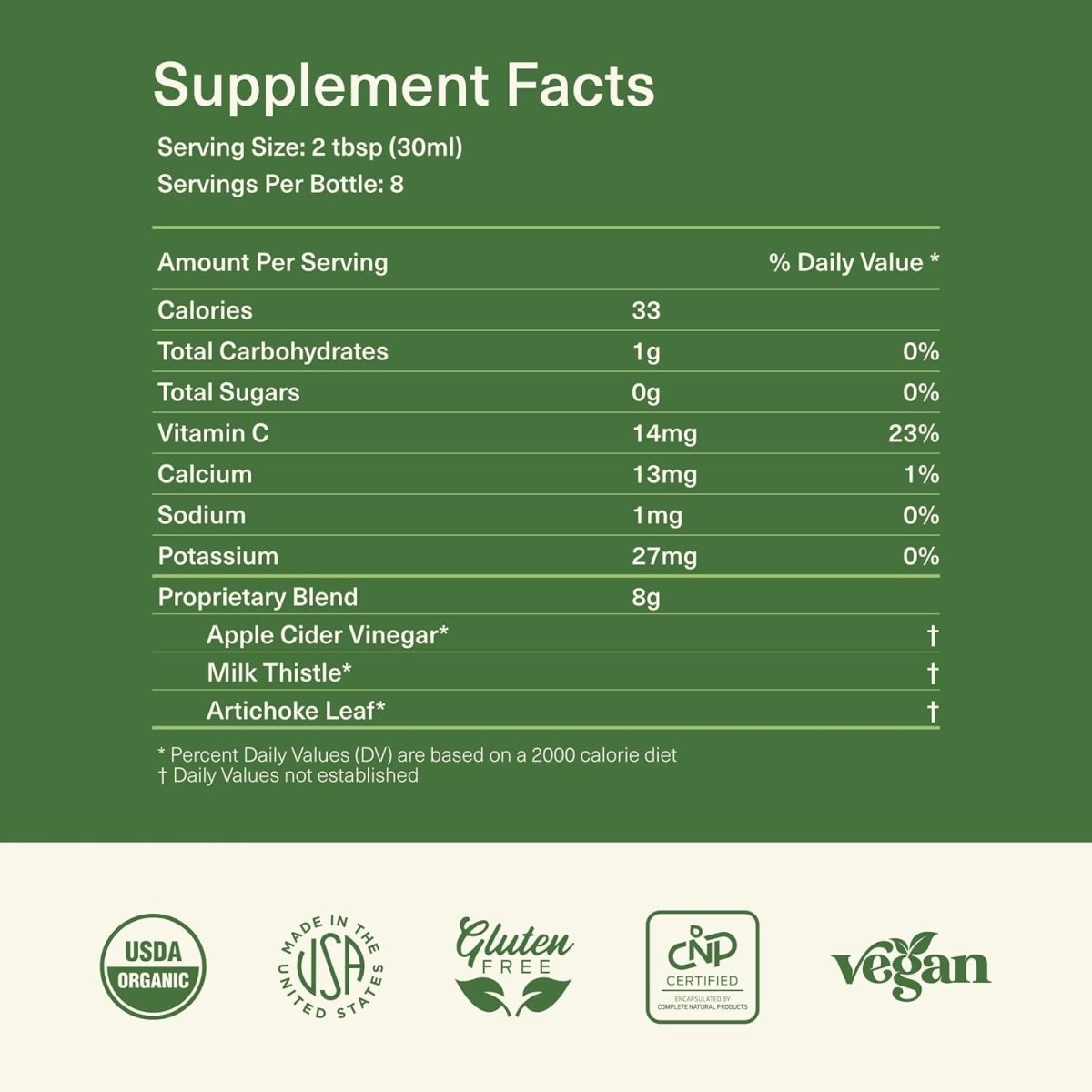 Liver Complete 8Oz - Organic Liquid Liver Cleanse & Detox Supplement - Suppviv