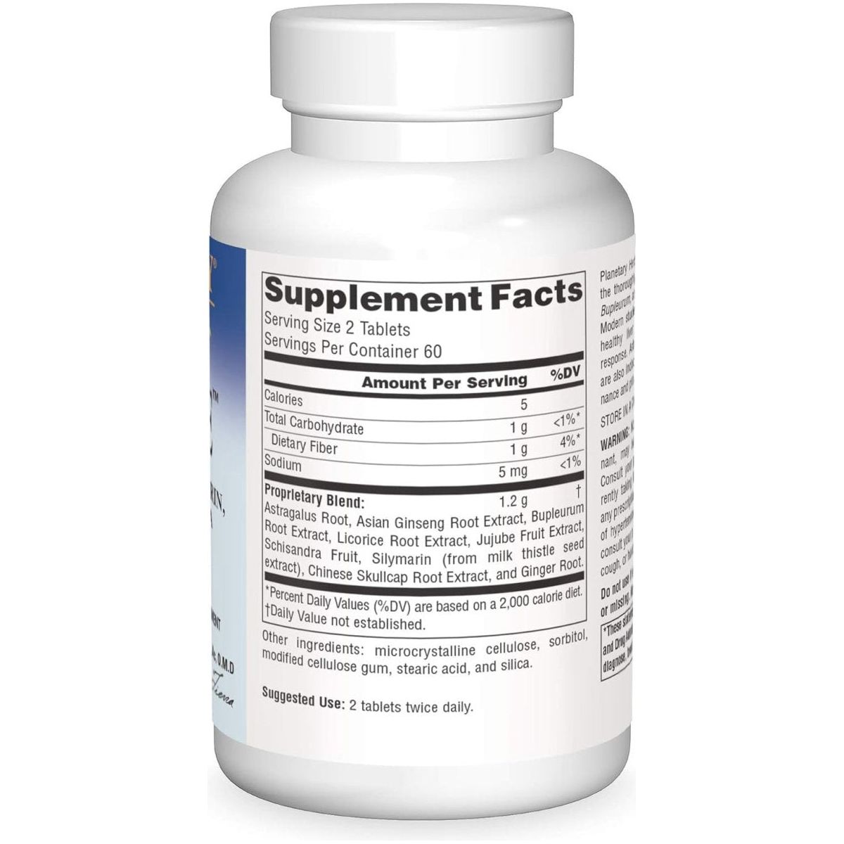 Liver Defense Planetary Herbals 120 Tabs 1 PACK - Suppviv