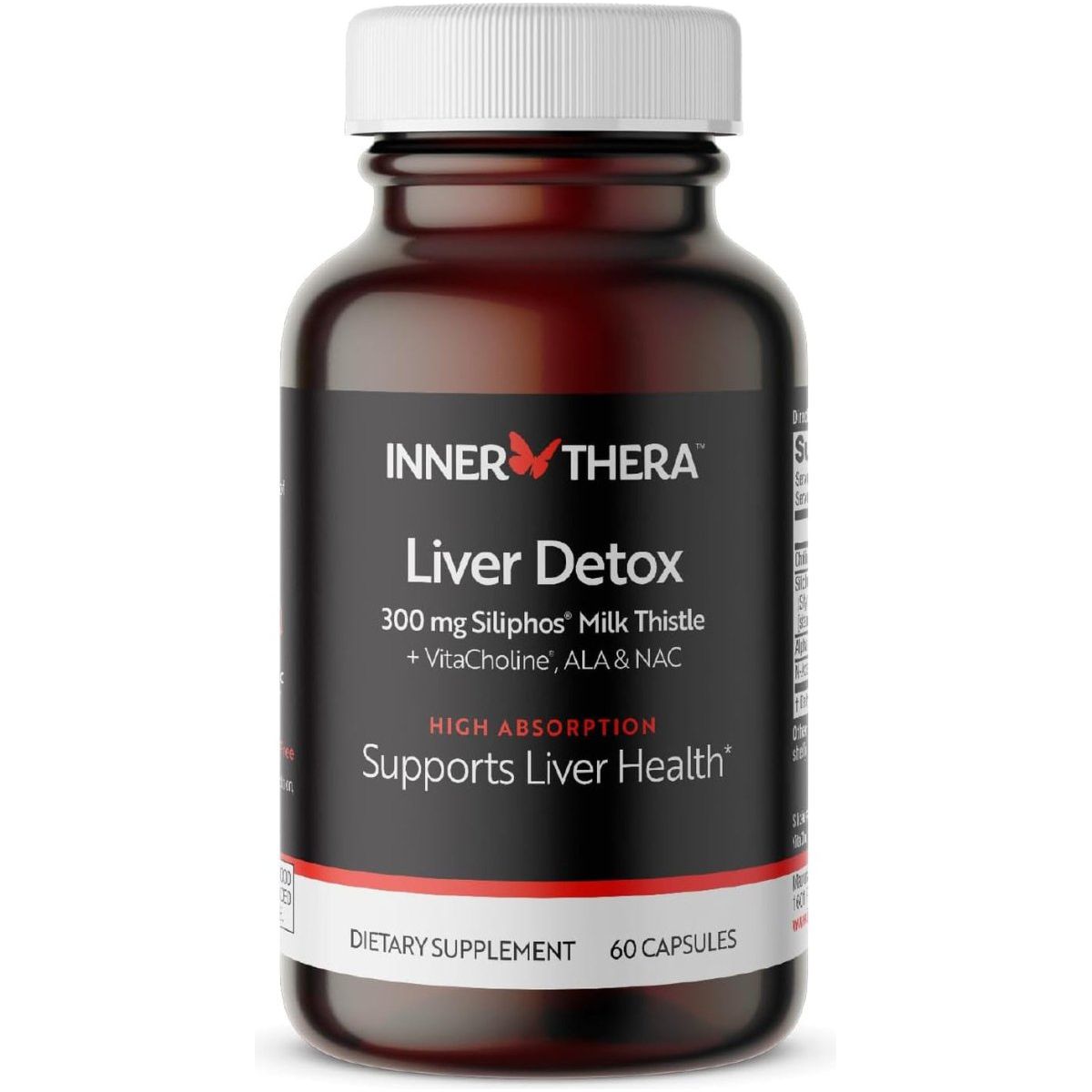 Liver Detox ,Supports Healthy Liver Function, 60 Veggie Caps - Suppviv