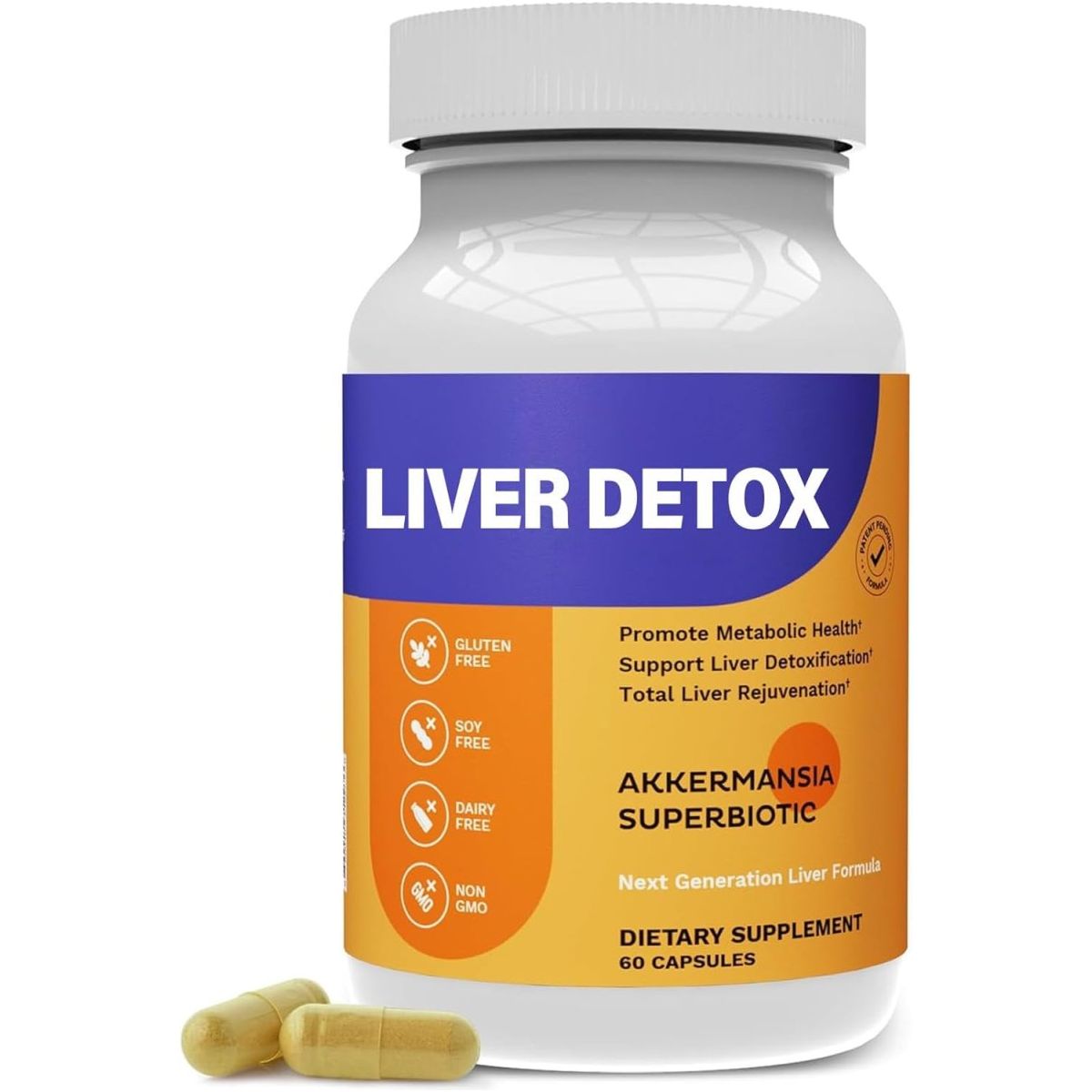 Liver Detoxification and Liver Recovery Support Supplements 1PCS - Suppviv