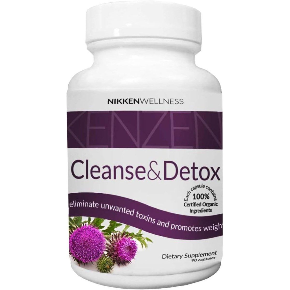 Liver Health Supplement - Organic Liver Care - Natural Detoxifier Regenerator for Liver Rescue 90 Capsules - Suppviv