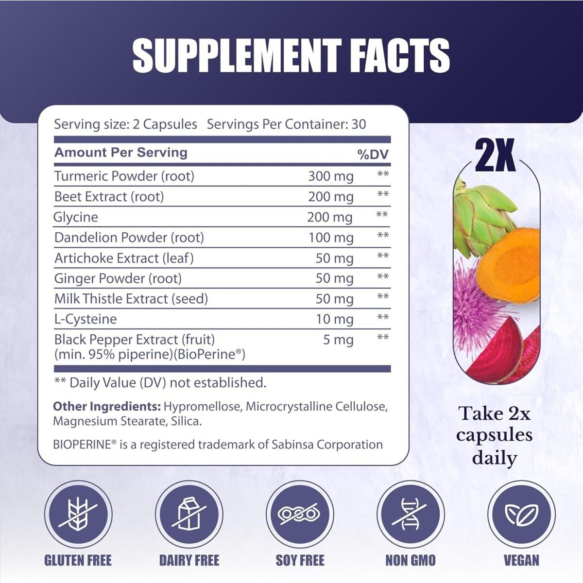 Liver Renew - Liver Cleanse Detox & Repair - Liver Support Supplement (3 Bottles) - Suppviv