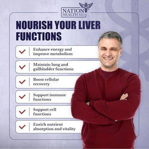 Liver Renew - Liver Cleanse Detox & Repair Supplement 1 PACK.