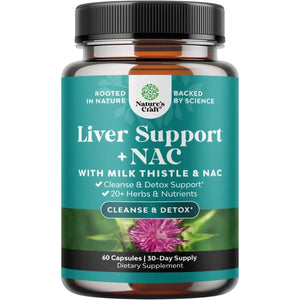 Liver Support Supplement with NAC - Herbal Liver Supplement - Suppviv