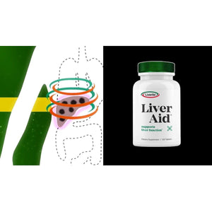 LIVERITE Liver Aid 2 - Pack (240 Tablets Total) Liver Support, Cleanse, Care,Function And Energy. - Suppviv