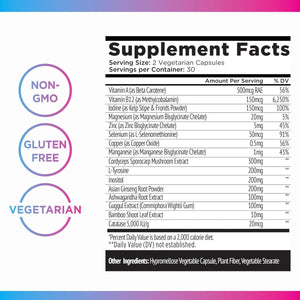 Livingood Daily Thyroid Support for Women & Men, 60 Capsules - Suppviv