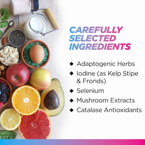 Livingood Daily Thyroid Support for Women & Men, 60 Capsules - Suppviv