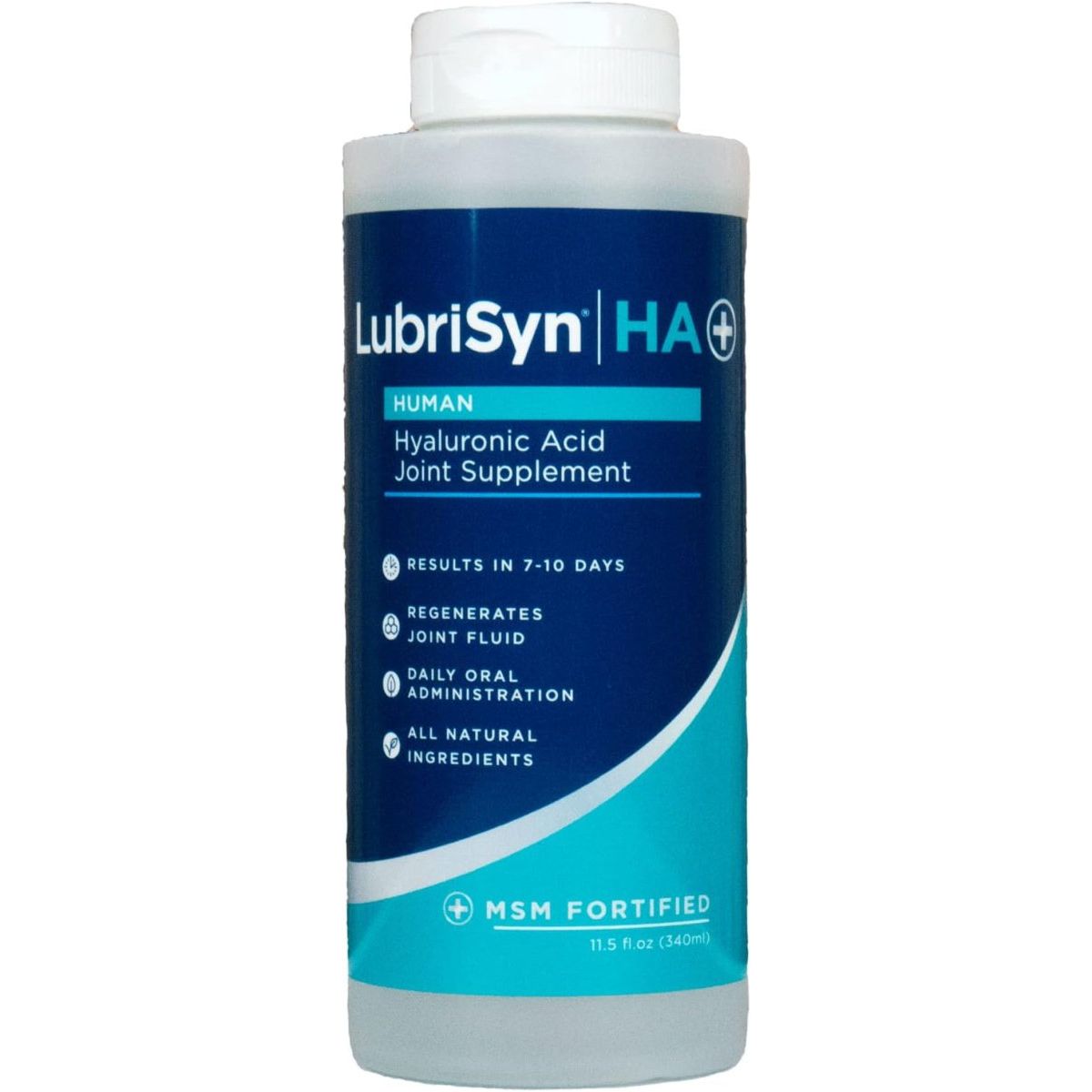 Lubrisyn HA with MSM - Proprietary Vegan Joint Relief Edible Supplement Made in USA for Humans - 30 Day Supply - Suppviv