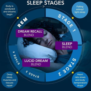 Lucid Dreams Deep Sleep - Mugwort Herb 5 Htp Mucuna Pruriens Choline Supplements 60 Ct - Suppviv