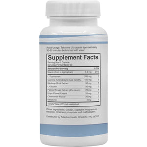 Luminite Sleep Support - Nighttime Sleep Aid Supplement 30 Count - Suppviv