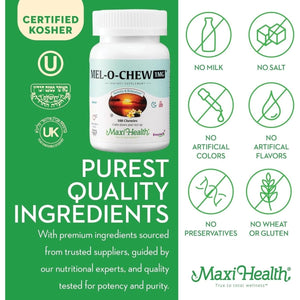 Maxi Health Mel - O - Chew Sleep Aid - 100 Chewies - Suppviv