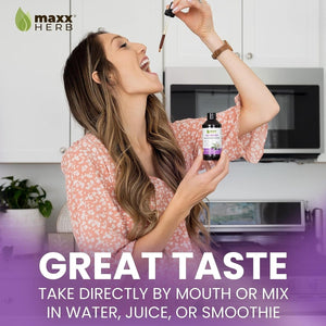 Maxx Herb Passion Flower Extract - 4 Oz Bottle (60 Servings) - Suppviv