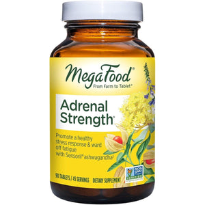 Megafood Adrenal Strength - 90 Tabs (45 Servings) - Suppviv