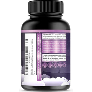 Melatonin 20Mg Tablets for Adults (180 Count) - Suppviv