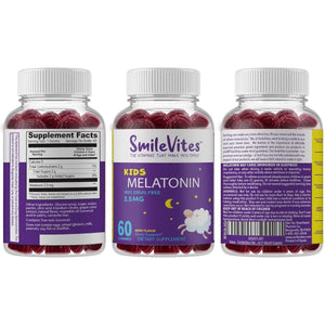 Melatonin Gummies 2.5Mg - Gummy Sleep Aid | Berry Flavor | 60 Count - Suppviv