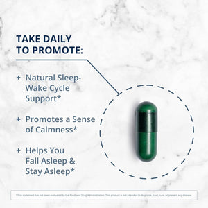 Metagenics - Metasleep Melatonin with Kava Sleep Supplement - 60 Capsules - Suppviv