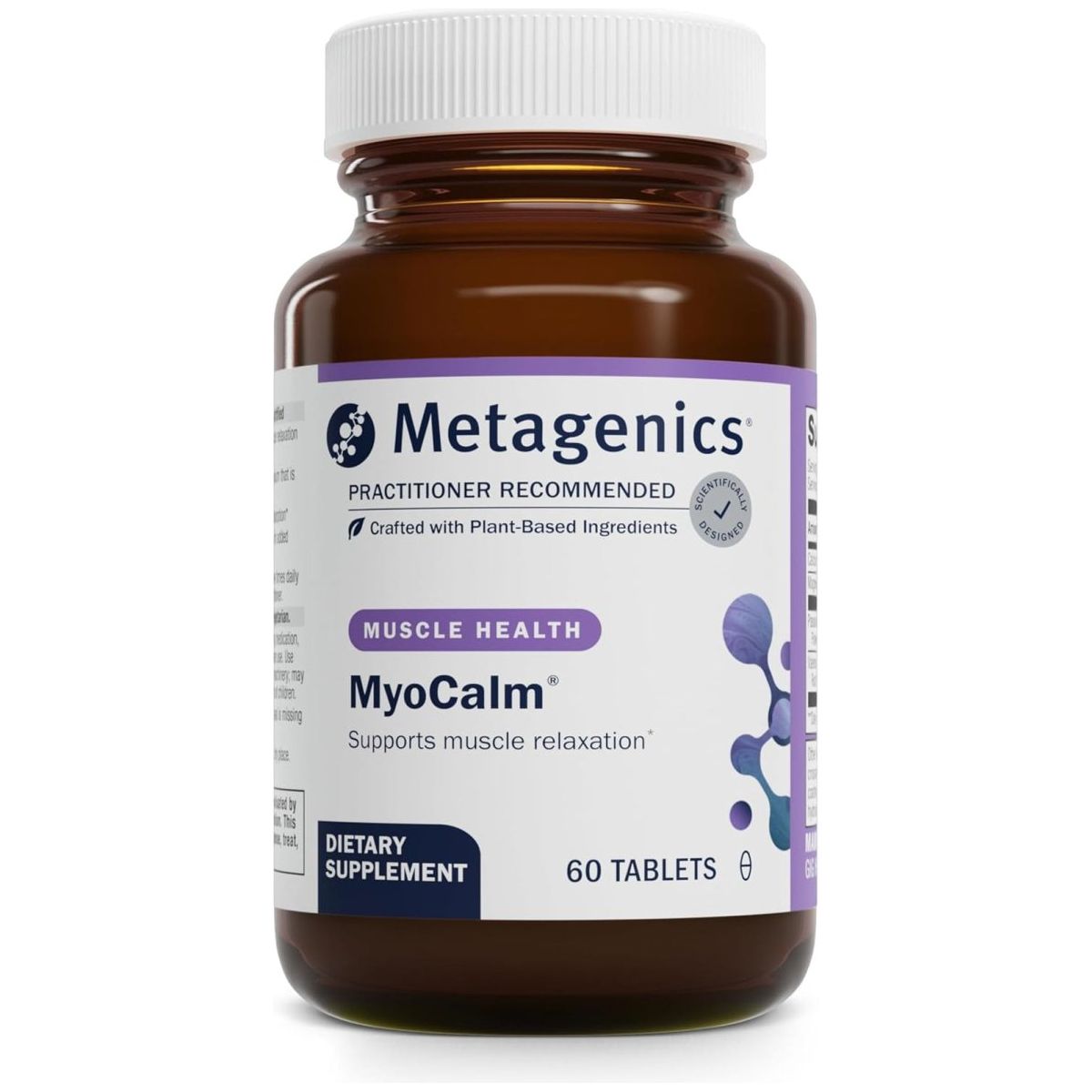 Metagenics Myocalm - Muscle Support - Calcium & Magnesium Supplement 60 Tablets - Suppviv
