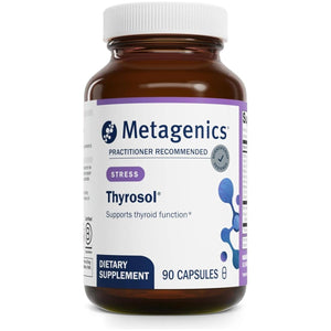 Metagenics Thyrosol Supplement - Supports Thyroid Health with Iodine 90 Count - Suppviv