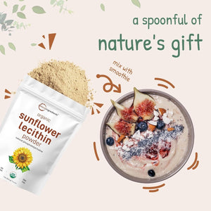 Micro Ingredients Organic Sunflower Lecithin Powder, 1 Pound - Suppviv